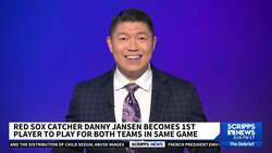 MLB catcher becomes 1st player in league history to play for both teams in the same game News Clip
