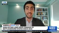 As early in-person voting starts in some states, the ease of voting and changes in the process is highlighted News Clip