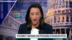 Toomey Has Concerns About Possible Raskin Fed Nomination News Clip