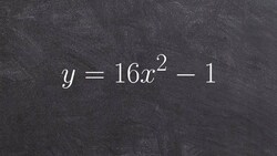 How do you solve a quadratic by using the square root method Instructional Video