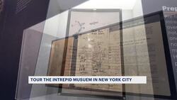 Intrepid Museum opens WWII exhibition with historical never-before seen artifacts and aircraft News Clip