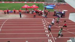 Alberta's Keon Rude victorious in men's 100m final at Canada Games News Clip