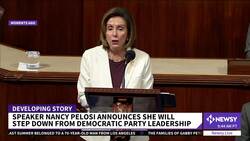 Pelosi Won't Seek Leadership Role, Plans To Stay In Congress News Clip
