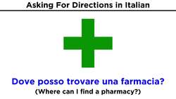 Giving and Receiving Directions in Italian Instructional Video