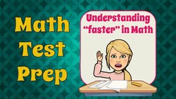 Understanding "Faster" in Math Instructional Video