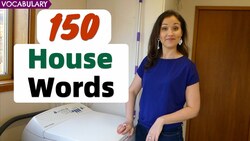 150 Household Words | English Vocabulary Around the House Instructional Video