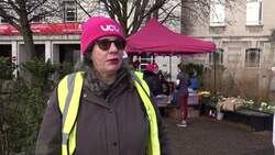 University of Leeds staff join picket lines News Clip