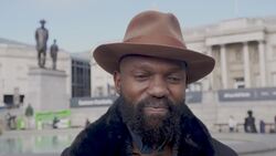Malawi-born artist Samson Kambalu unveils new work on Fourth Plinth News Clip