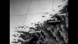 Allies Land on Coastline of Norway Stock Footage