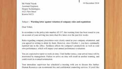 How to Give Written Warnings at Work Instructional Video