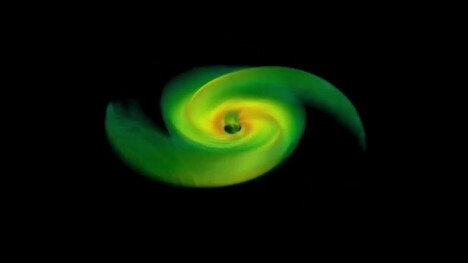 NASA | Simulations Uncover 'Flashy' Secrets of Merging Black Holes