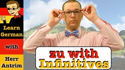 When to Use "zu" with German Infinitive Clauses Instructional Video