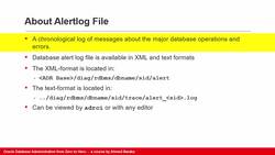 Oracle Database Administration from Zero to Hero - Using ADR Command Interpreter Instructional Video