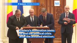 Romanian president nominates incumbent PM to lead new pro-European government News Clip