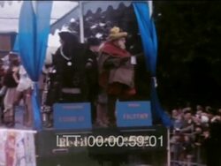 Easter Parade Battersea 1963 Stock Footage