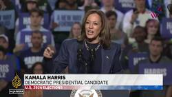 Harris campaign rallies key swing states, confident of momentum as polls show gains in battlegrounds News Clip
