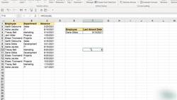 Microsoft Excel 2021365 - Beginner to Advanced - Finding the Last Occurrence of a Value Instructional Video
