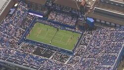 Aerial shots of Tennis at the Queen's club News Clip