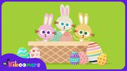 Easter Songs for Kids | The Kiboomers | Let's Rock To Get Ready for Easter | Easter Eggs | Rabbit Instructional Video