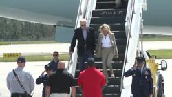 CLEAN : Biden arrives in Florida to survey hurricane damage and clean-up News Clip