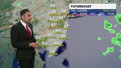 Wet, gloomy weather today in New Jersey; light rain showers continue into Friday News Clip