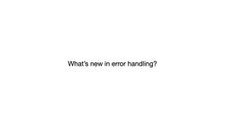 Quick JavaScript Crash Course - Modern and Advanced JavaScript - Introduction-What's new in error handling? Instructional Video