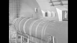 1944 Curtiss-Wright Corp. propeller wind tunnel testing News Clip