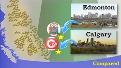 Calgary and Edmonton Compared Instructional Video
