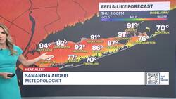 HEAT ALERT: Hot and humid weather moves in for start of summer on Long Island News Clip