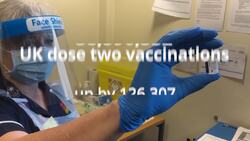 Vaccine in numbers: 85,488,857 jabs given in UK so far News Clip