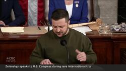 Zelenskyy visits Washington, makes impassioned speech to U.S. Congress News Clip