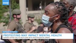 Protesting May Impact Mental Health News Clip