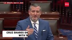 Trump Aide’s Victory Lap In Senate After Big Bill Boost; Ted Cruz Shares ‘Beautiful Waitress Story’ News Clip