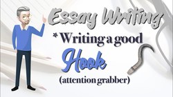 ESL Writing - How to write a HOOK (Essay writing) Instructional Video
