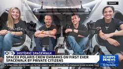 Tech billionaire pulls off first private spacewalk high above Earth News Clip