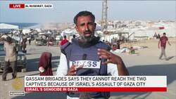 Hamas' armed wing says it lost contact with two Israeli captives in Gaza City News Clip