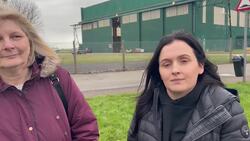 Residents at RAF Scampton hold safety fears over plans to move migrants to the base News Clip