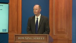 UK: Prime Minister Boris Johnson hosts coronavirus press conference inside 10 Downing Street. News Clip