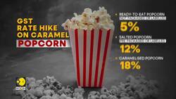 Caramel Popcorn Tax: Nirmala Sitharaman Explains Why Government Levied Extra GST News Clip