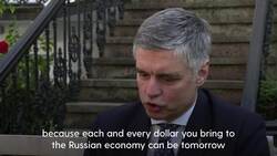 Ukraine's ambassador to the UK urges big businesses to leave Russia News Clip
