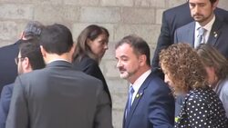 CLEAN : Catalan government denounces sentencing of separatist leaders News Clip