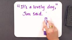 How to Use Quotation Marks Instructional Video