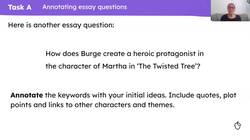 'The Twisted Tree': introducing thesis statements Instructional Video