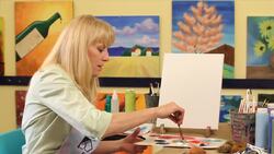How to Paint with Acrylic Paint without Using Brushes Instructional Video