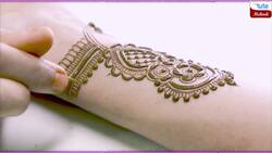 Advance Front Hand Arabic Design Instructional Video