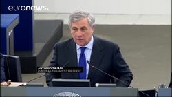 Antonio Tajani is the new European Parliament president News Clip