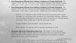 Top U.S. Diplomat To Ukraine Will Testify Before Congress News Clip