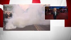 Protesters flee tear gas in Minneapolis News Clip