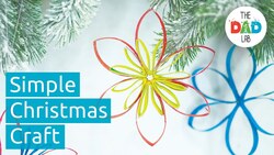 Easy Toilet Paper Roll Craft for Christmas Ornament Instructional Video