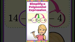 How to Simplify a Polynomial Expression | HS.A-APR.A.1 Instructional Video